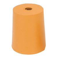 rvfm 245mm rubber stoppers with 4mm hole pack of 10