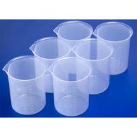 rvfm plastic science measuring beakers 1 litre pack of 6