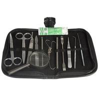 rvfm dissecting set of 13 with case