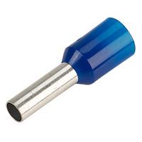 rvfm cef2508g bootlace ferrules 25mm blue pack of 100