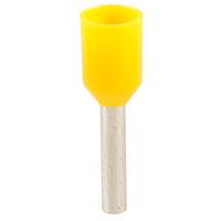 RVFM CEF108G Bootlace Ferrules 1mm Yellow Pack of 100
