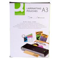 rvfm a3 laminating pouches 80 micron pack of 100