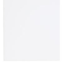 RVFM Plastic Sheet 1x457x254mm White - Pack of 10