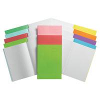 RVFM A4 Exercise Book Ruled 6mm & Margin 80 Page Light Green Box of 50