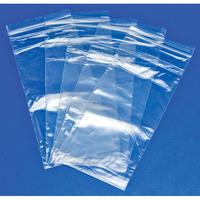 RVFM GL08 Self Seal Mini Grip Plain Polythene Bags 75 x 190mm 160 ...