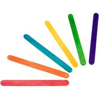 rvfm coloured lollypop sticks small pack of 250