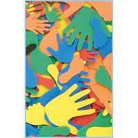 RVFM Coloured Eva Hands and Feet - Pack 180