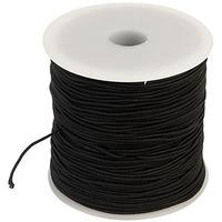 RVFM Round Black Elastic Reel 100m