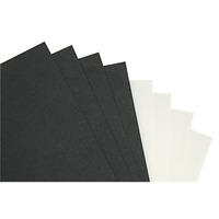 rvfm white and black card pack of 32 sheets