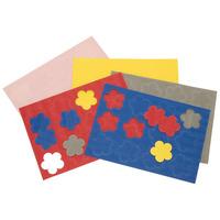 RVFM Corrugated Sheets Flowers Pack of 50