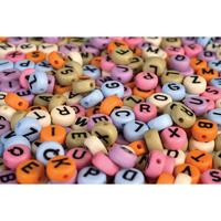 RVFM Alphabet Beads Multicoloured