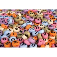 rvfm alphabet beads multicoloured