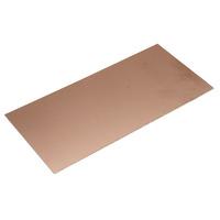 RVFM Copper Clad Single Sided FR4 Fibre Glass Board 203 x 95mm