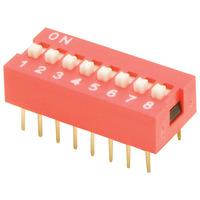 RVFM DS1040-3 RN DIL Switch 3-way 6-pin