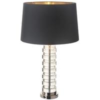 RV Astley Aprio Crystal and Nickle Table Lamp - Base Only