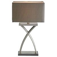 RV Astley Kiara Nickel Table Lamp