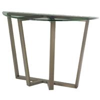 rv astley luisa antique brass finish console table