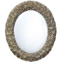 Rv Astley Dana light Antique Brass Wall Mirror