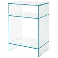 rv astley glass side table