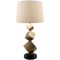 RV Astley Bronze Cube Table Lamp