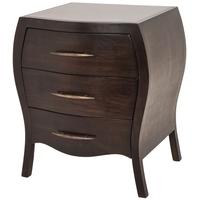 RV Astley Varese Bedside Table - 3 Drawer