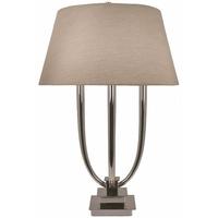 rv astley aurora nickel table lamp