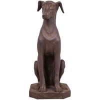 RV Astley Greyhound Sculpture - Resin Looks To The Left