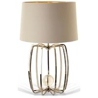 RV Astley Nickel Finish Cage Table Lamp