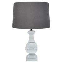 RV Astley Bianca Crystal Square Urn Table Lamp - Base Only