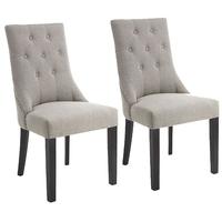 RV Astley Addie Grey Dining Chair (Pair)