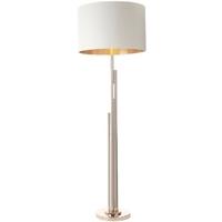 RV Astley Juke Pale Gold Floor Lamp with Shade