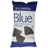 RW Garcia Blue Corn Tortilla Chips 200g (Pack of 15)