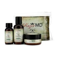 RX Shave Trio (Herbal Blend): Post Shave Lotion 60ml + Pre Shave Oil 30ml + Shave Cream 60ml 3pcs