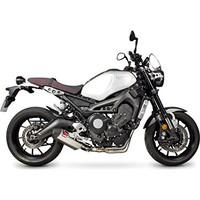 RYA107SYSSEO - Scorpion Serket Parallel Stainless Oval Exhaust - Yamaha XSR 900 Full System 2016 - 2017