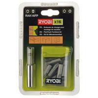 ryobi 5132002679 rak16fp flat pack furniture screwdriver bit set of 16