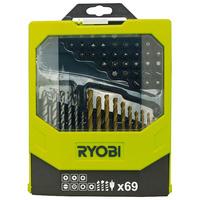 ryobi 5132002687 rak69mix mixed screwdriver set of 69