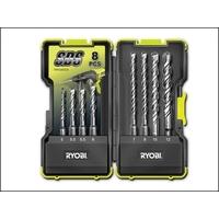 Ryobi RAK-08SDS SDS Drillbit Set (8-Piece)