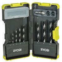 ryobi ryobi rak08bpt 8 piece brad point bit set