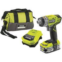 Ryobi Ryobi 18V One+ Impact Driver, 1 x 2.5Ah Battery, Fast Charger And Bag