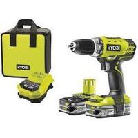 ryobi rcd18022l cordless drill 18 v 15 ah li ion incl spare battery