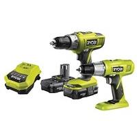 Ryobi TWINLI13 R18Ck2C-Ll13S 18 V OnePlus Combo Kit
