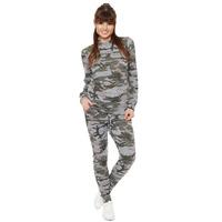 ryanne camouflage loungewear set green