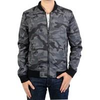 ryujee jacket clive 04 camouflage womens jacket in green