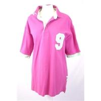 ryedale small size fuchsia mint no 9 polo shirt