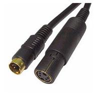 s video extension lead 10m premium gold plated s video