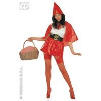S Ladies Womens Red Riding Hood Costume for Fairytale Fancy Dress Female UK 8-10