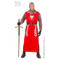 S Mens King Arthur Costume for St George Medieval Fancy Dress Male UK 38-40 Chest