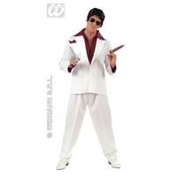 S Mens Miami Gangster Costume for 20s 30s Mob Fancy Dress Male UK 38-40 Chest