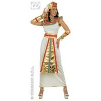 S Ladies Womens Queen of The Nile Costume Outfit for Egyptian Cleopatra Fancy Dress Female UK 8-10