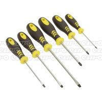 s0615 softgrip screwdriver set 6pc